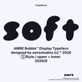 AMRE Bubble — Display Typeface
