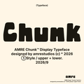 AMRE Chunk — Display Typeface