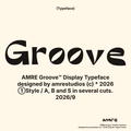 AMRE Groove — Display Typeface