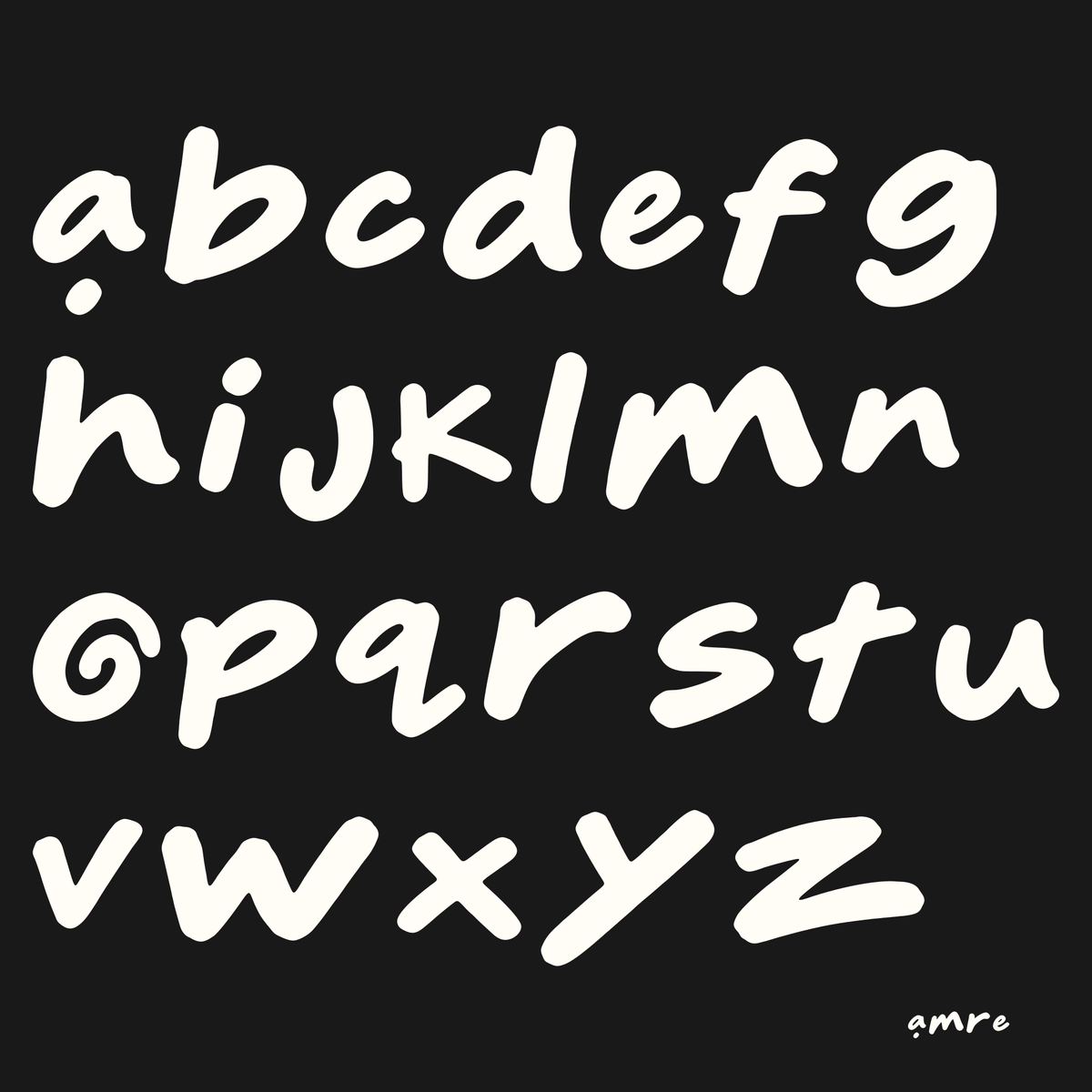 AMRE Felt — Display Typeface