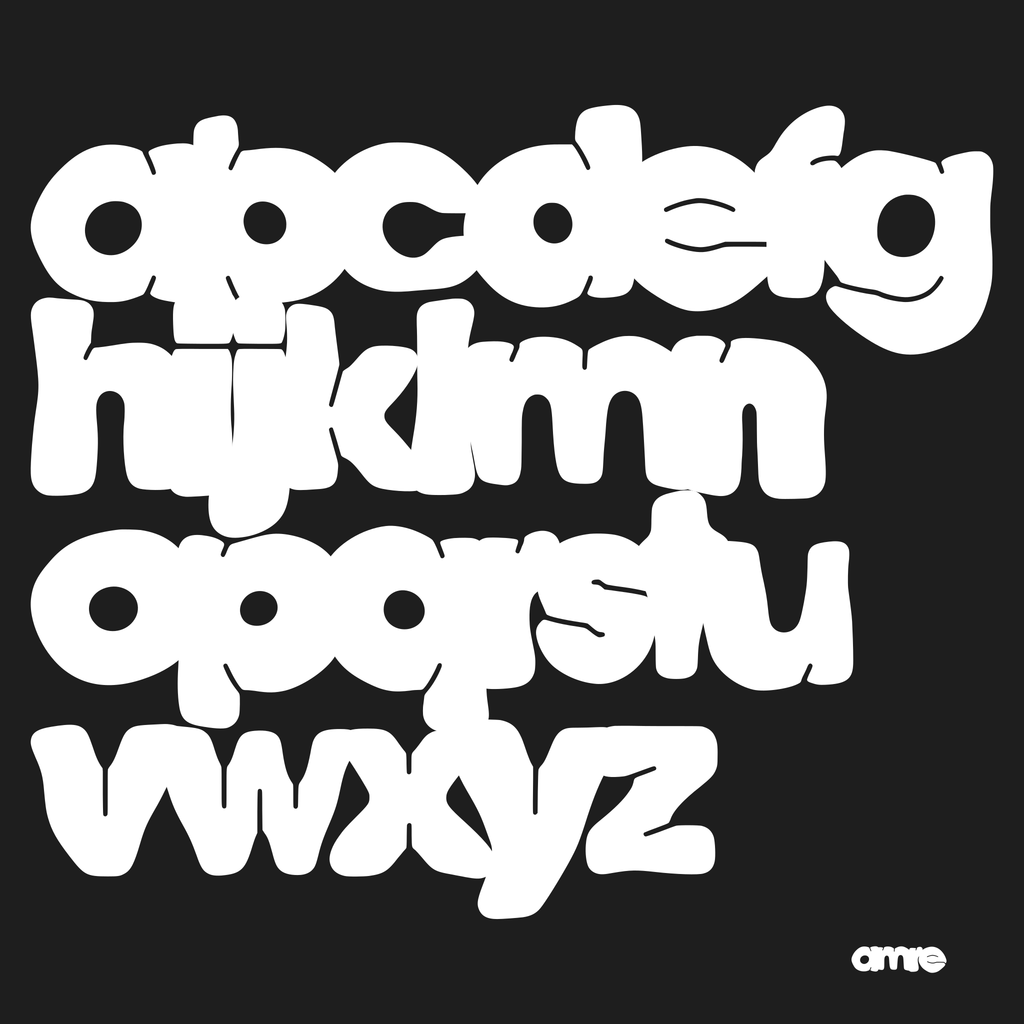 AMRE Blob — Display Typeface