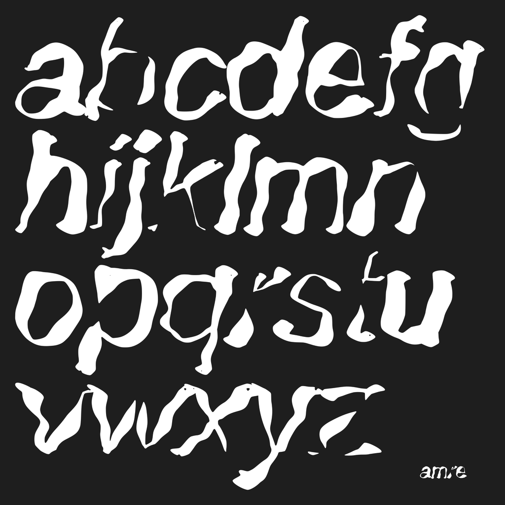 AMRE Marker — Display Typeface