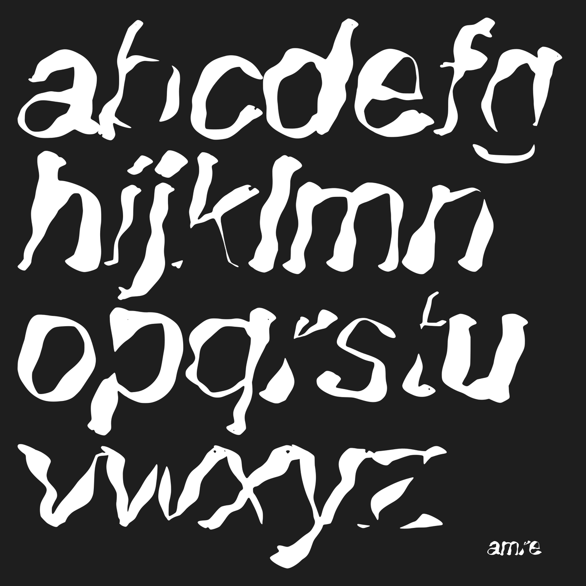 AMRE Marker — Display Typeface