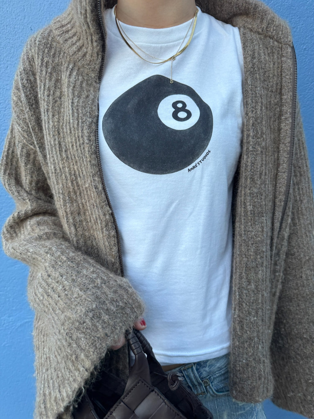 8ball baby tee