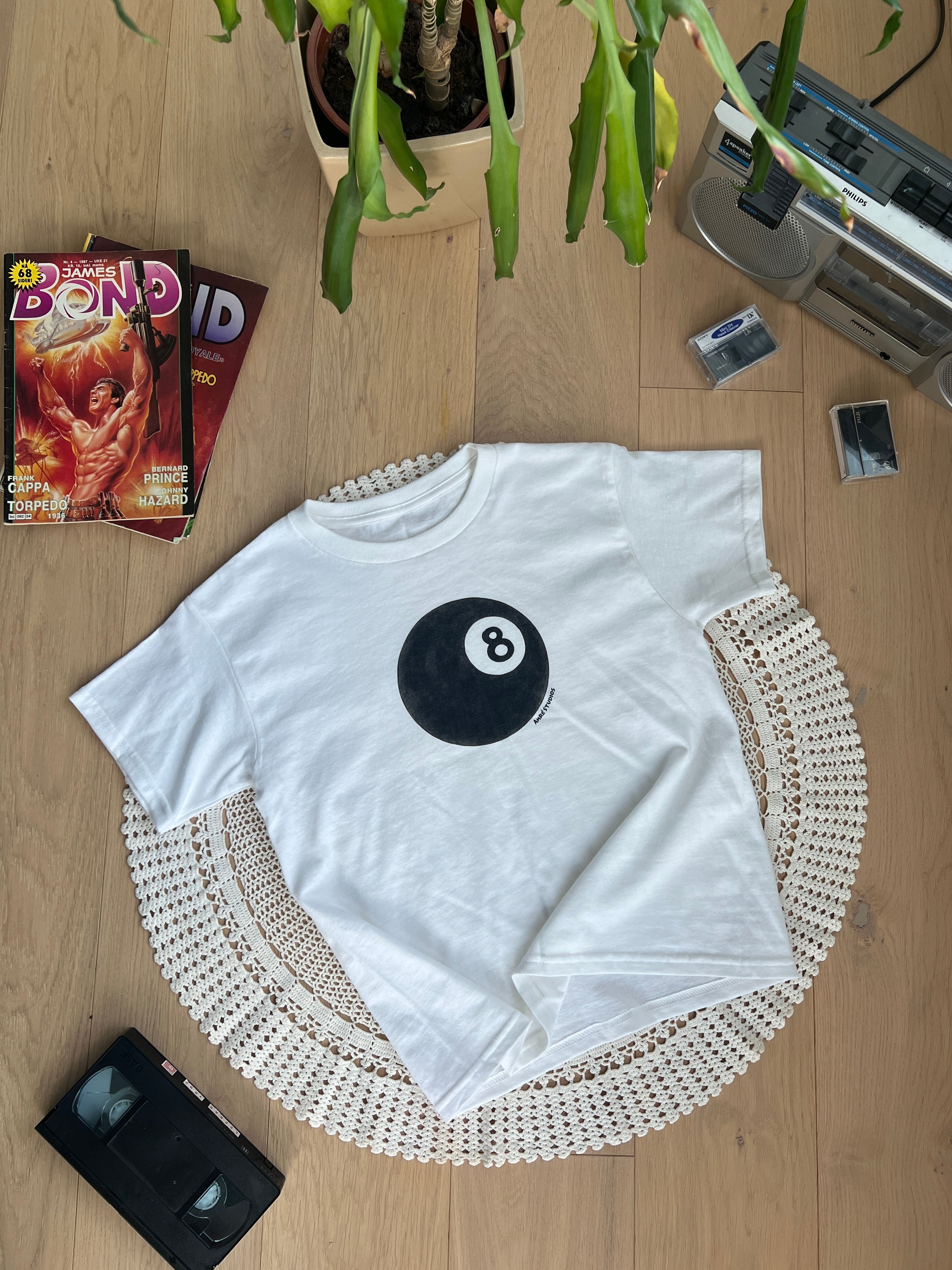 8ball baby tee
