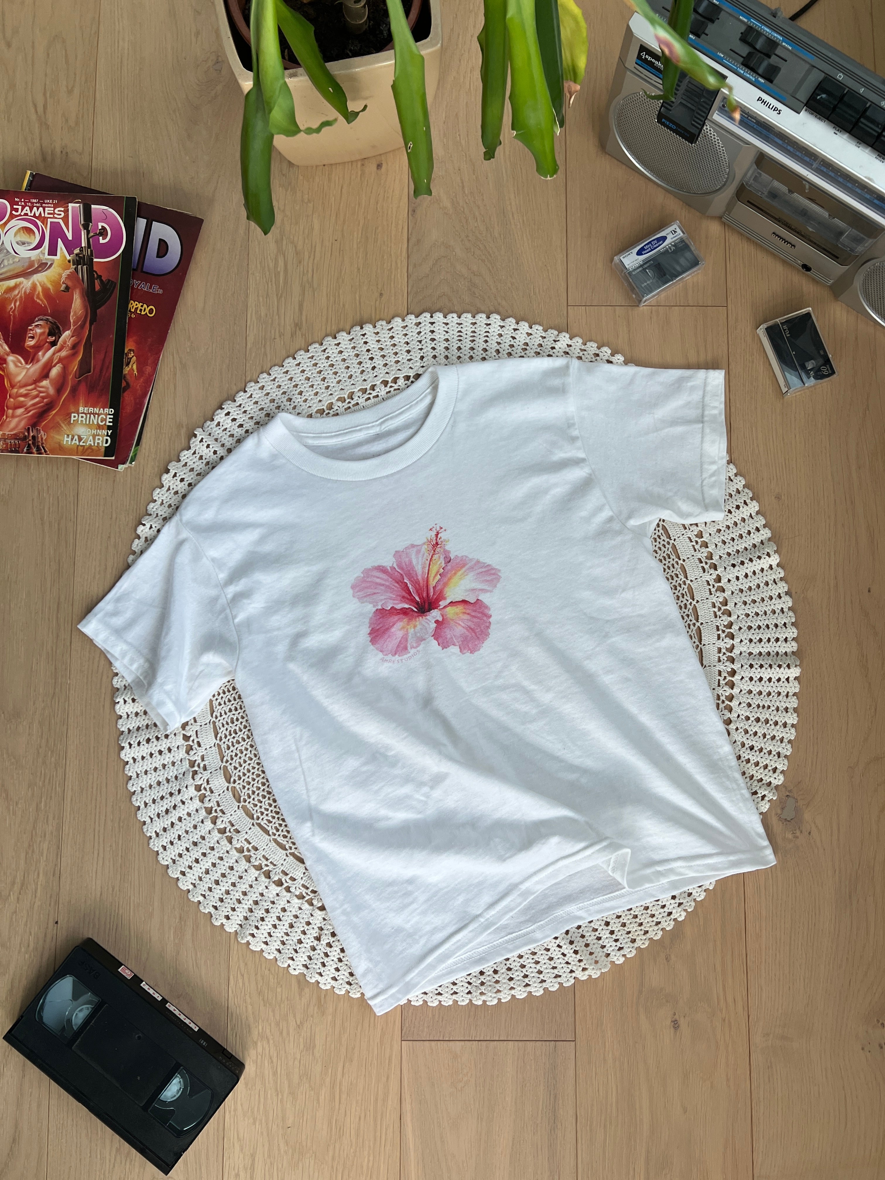 flower baby tee