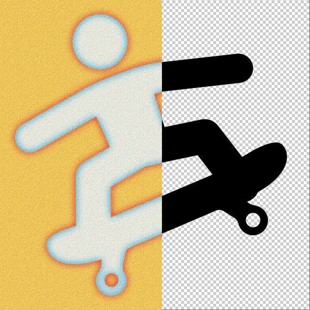 AMRE Contour Glow — Editable Colour Contour Photoshop Script