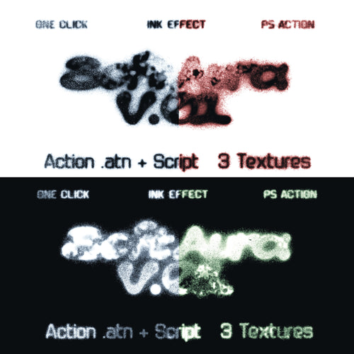 AMRE Aura — Grunge Aura Photoshop Action