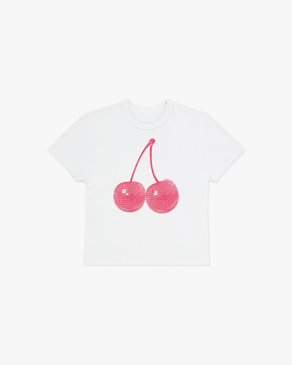 cherry baby tee