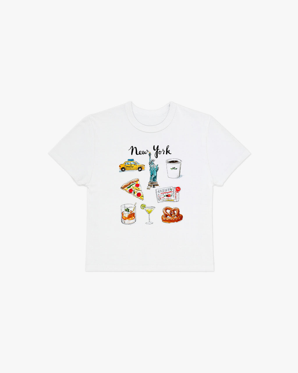 new york baby tee