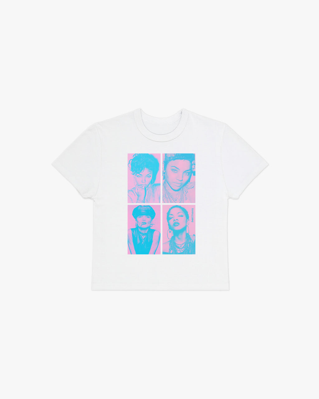 pink shoot baby tee