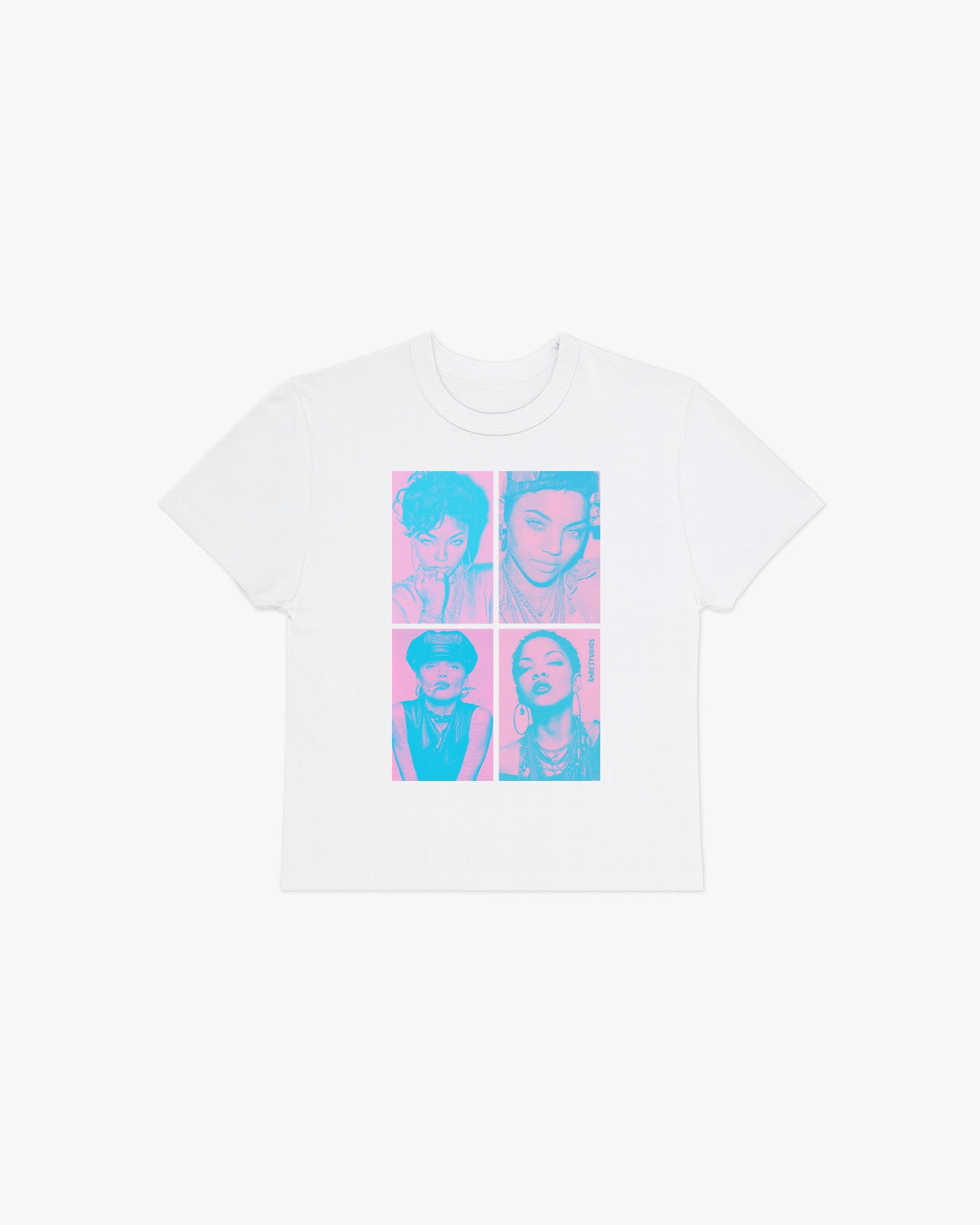 pink shoot baby tee