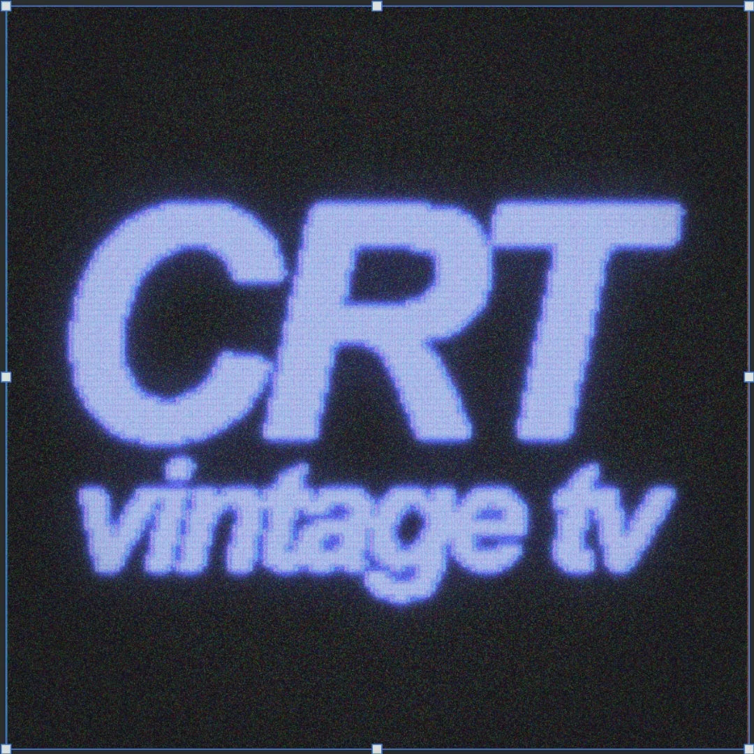 AMRE CRT — 80s Screen Photoshop Action