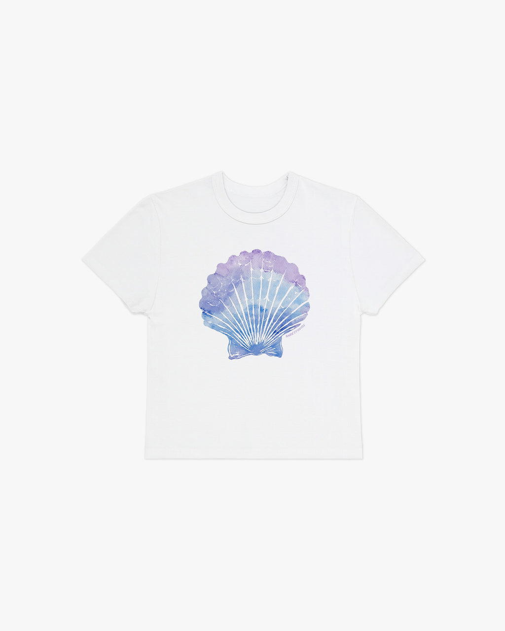 shell baby tee