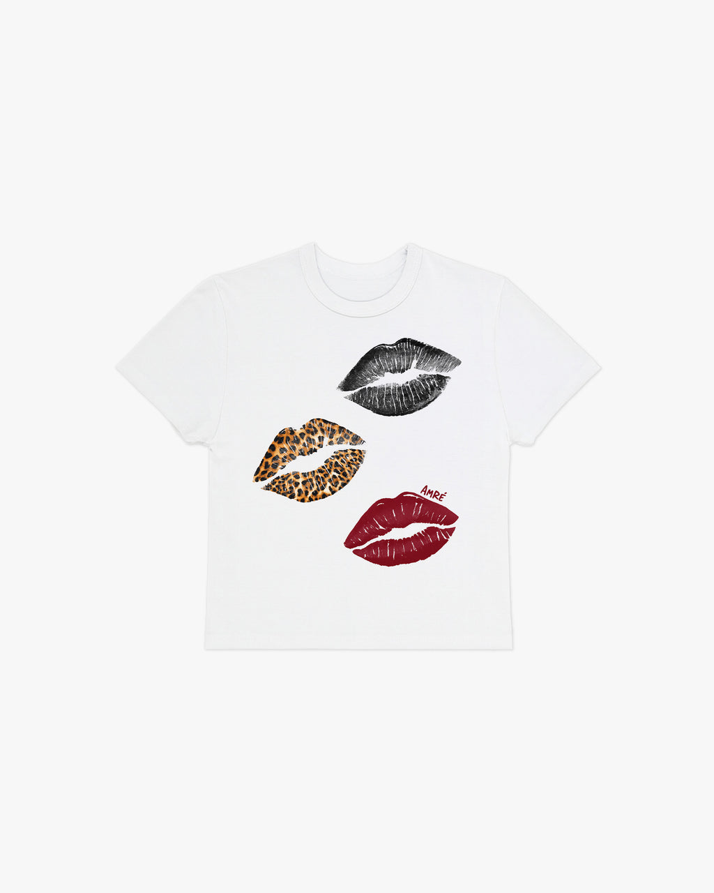 three kisses baby tee